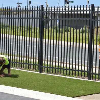 Laying Artificial Turf