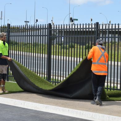 Laying Artificial Turf