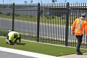 Laying Artificial Turf