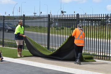 Laying Artificial Turf