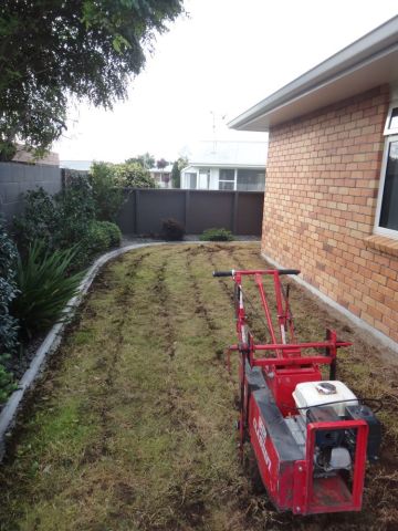 Removal of Existing Grass